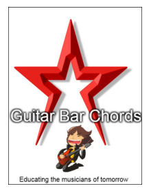 guitar bar chord book