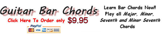 Learn Guitar Bar Chords